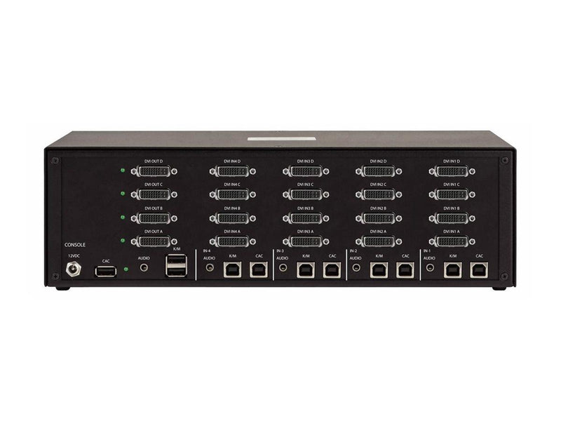 StarTech.com Startech - KVM switch - secure - 4 ports - TAA Compliant