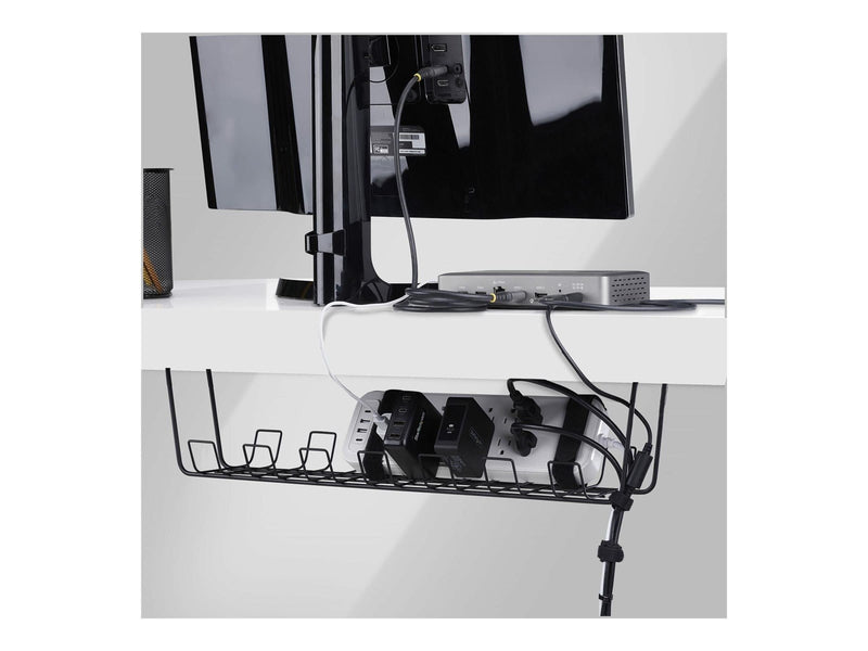 StarTech.com Startech - cable management tray - basket style power bar holder - TAA Compliant
