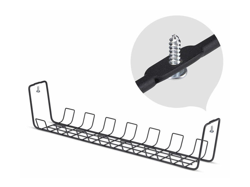 StarTech.com Startech - cable management tray - basket style power bar holder - TAA Compliant