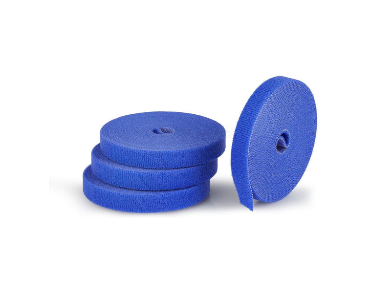 StarTech.com Startech cable tie roll - hook and loop 0.5" wide cut-to-size reusable. fastener tape. adjustable