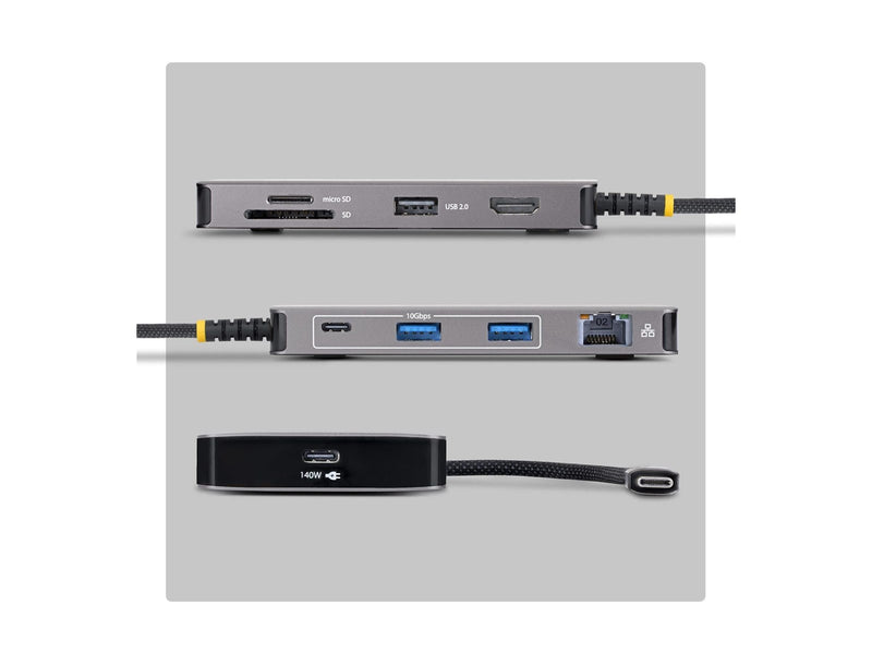 StarTech.com Startech - docking station - USB-C 3.2 Gen 2 - HDMI - 10GbE 1GbE