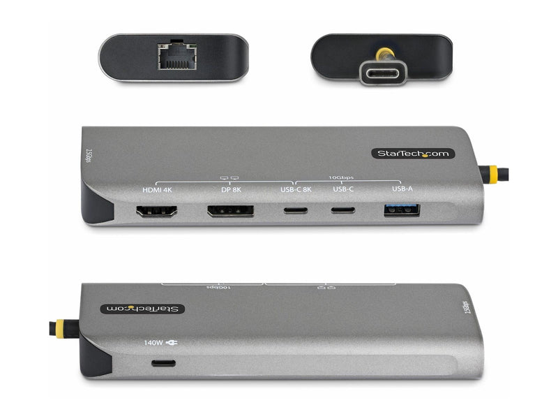 StarTech.com Startech - docking station - USB4 - HDMI DP - 2.5GbE 1GbE