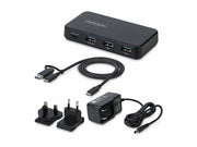 StarTech.com Startech - hub - 4 ports USB-Hubs - 4 - Schwarz