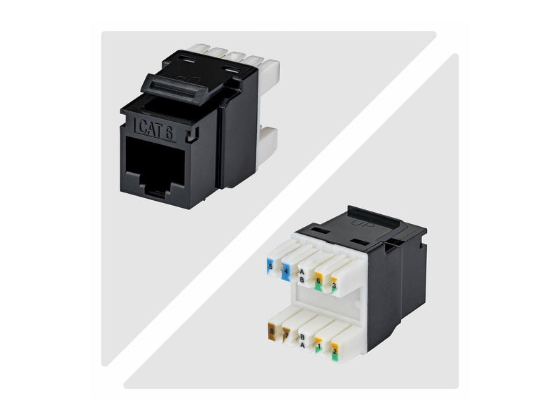 StarTech.com Startech keystone jack - 180° 110 punch down - TAA Compliant