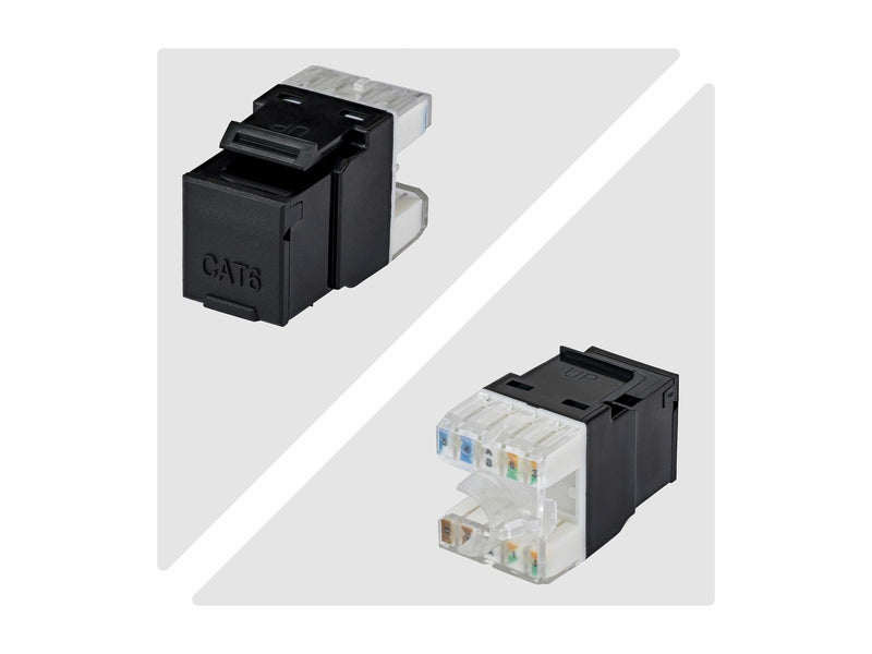 StarTech.com Startech keystone jack - 180° 110 punch down - TAA Compliant