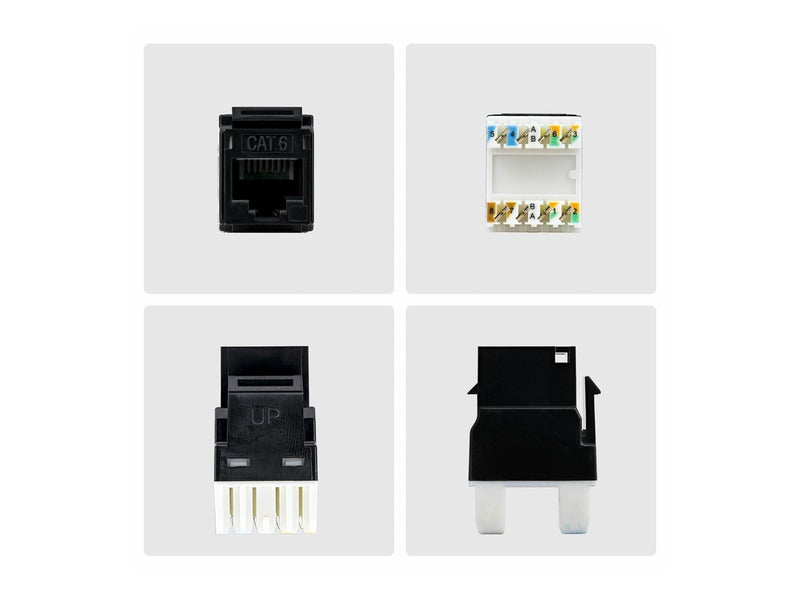 StarTech.com Startech keystone jack - 180° 110 punch down - TAA Compliant
