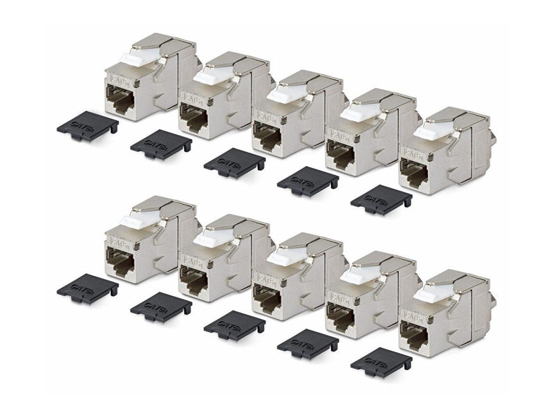 StarTech.com Startech keystone jack - shielded 180° toolless - TAA Compliant
