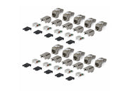 StarTech.com Startech keystone jack - shielded 90° toolless - TAA Compliant