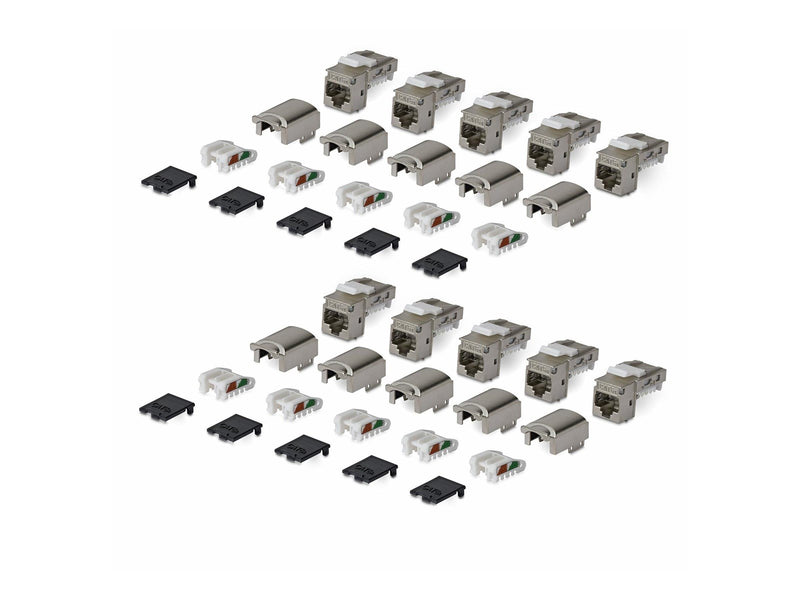 StarTech.com Startech keystone jack - shielded 90° toolless - TAA Compliant