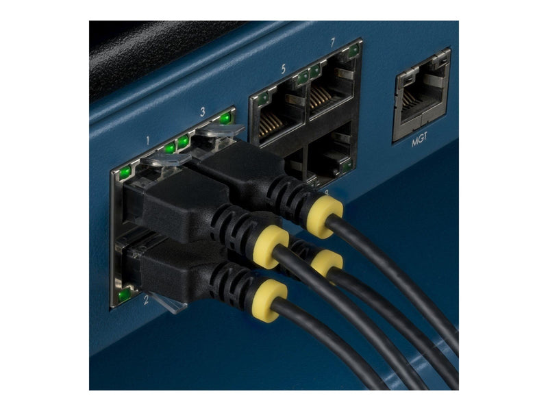 StarTech.com Startech patch cable - black - Schwarz