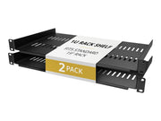 StarTech.com Startech - rack shelf - vented cantilever for cabinet heavy-duty 10" (25 cm) up to 44 lbs (20 kg) - 1U