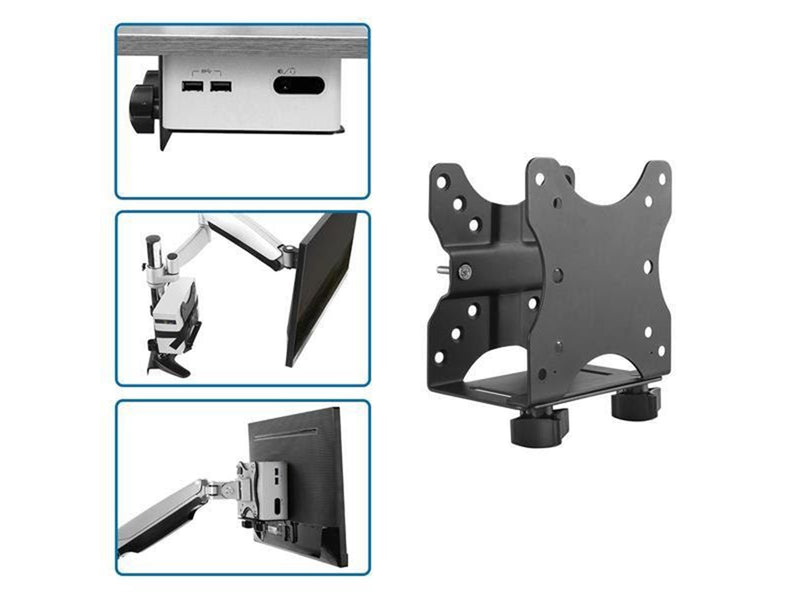 StarTech.com Thin Client Mount - VESA Mounting Bracket - Max 5 kg - recommended for