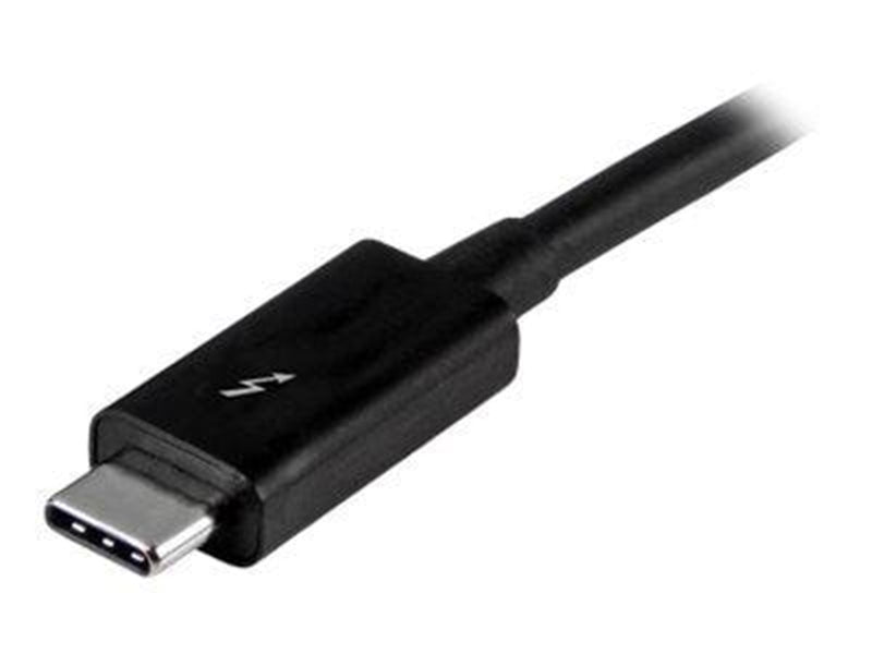 StarTech.com Thunderbolt 3 (20Gbps) USB C Cable - Black - 1m