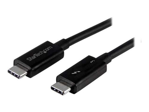 StarTech.com Thunderbolt 3 (40Gbps) USB C Cable - Black - 50cm