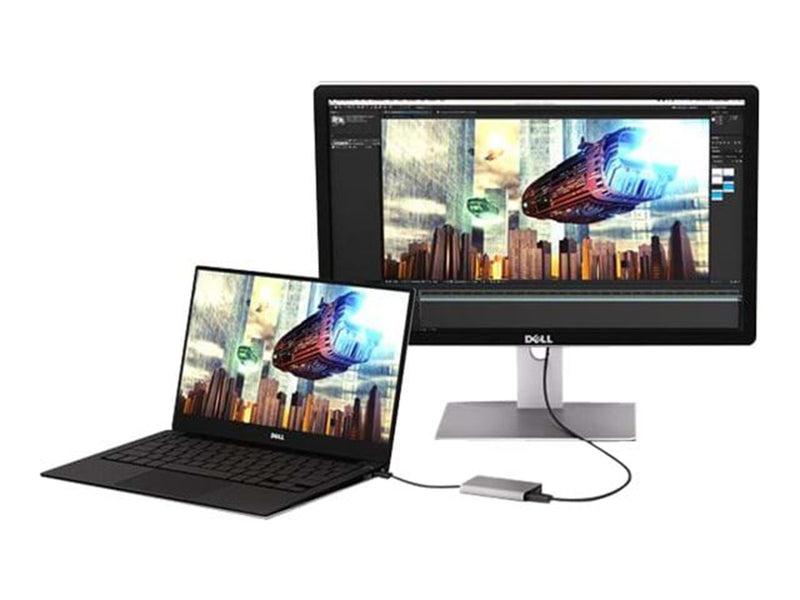 StarTech.com Thunderbolt 3 Dual HDMI Adapter - 4K 60Hz - Silver