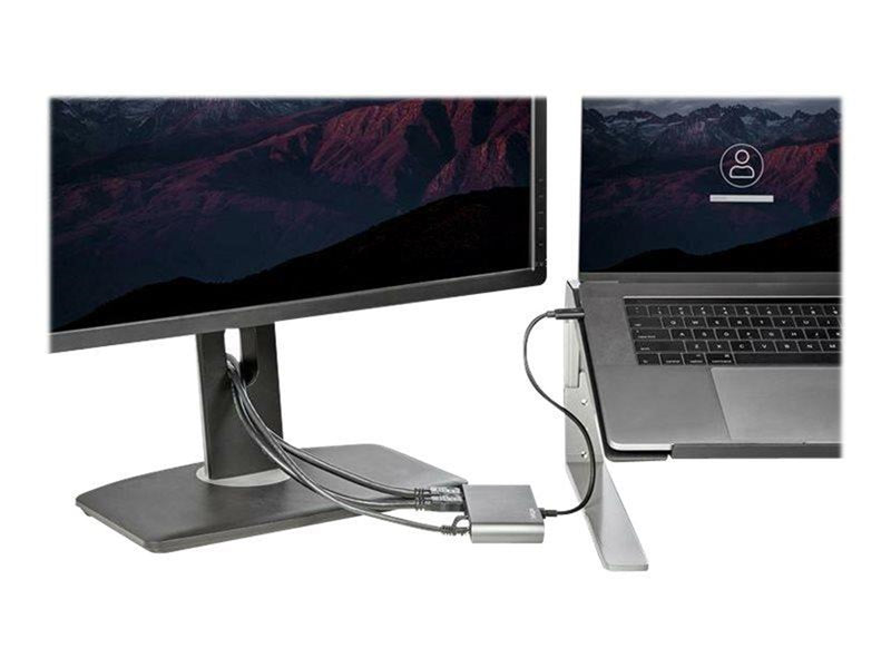 StarTech.com Thunderbolt 3 Mini Dock - 2× HDMI - 1GbE
