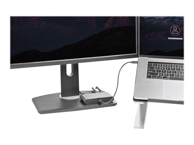 StarTech.com Thunderbolt 3 Mini Dock - 2× HDMI - 1GbE