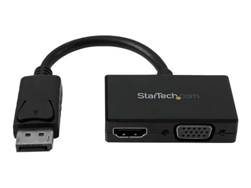 StarTech.com Travel A/V adapter: DisplayPort to HDMI or VGA video transformer