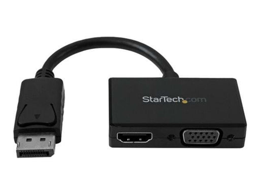 StarTech.com Travel A/V adapter: DisplayPort to HDMI or VGA video transformer