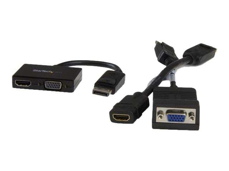 StarTech.com Travel A/V adapter: DisplayPort to HDMI or VGA video transformer