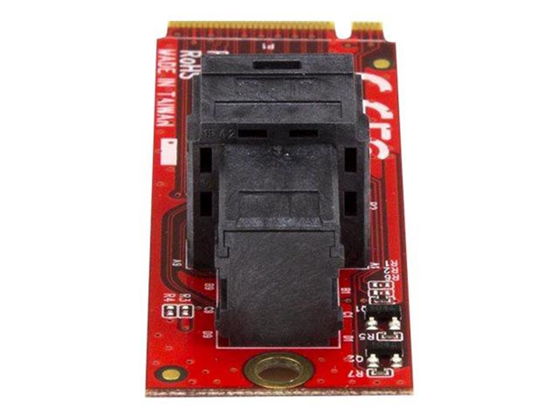 StarTech.com U.2 (SFF-8643) to M.2 PCI Express 3.0 x4 Host Adapter Card for 2.5" U.2 NVMe SSD - interfaceadapter - SAS - M.2 Card