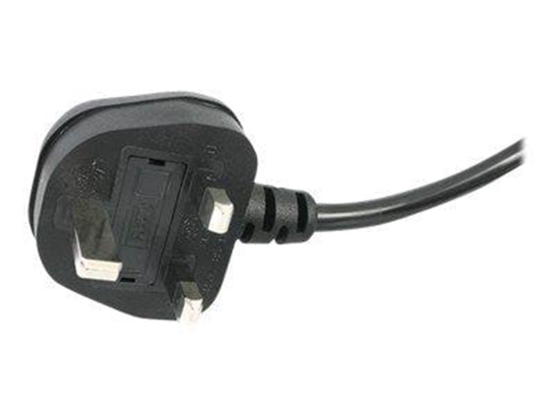 StarTech.com UK Laptop Power Cord 2 Slot for UK BS1363 to C7 - power cable - 1 m