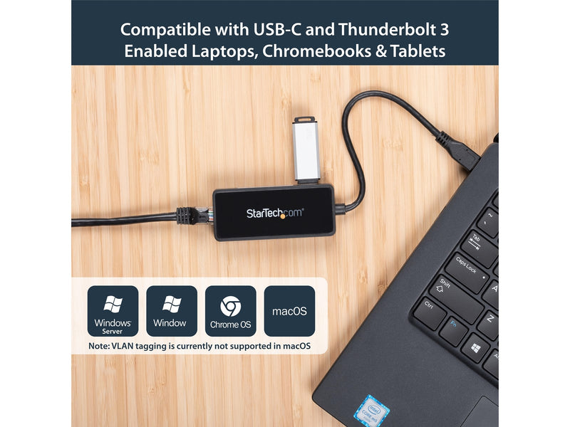 StarTech.com US1GC301AU USB Type-C to Gigabit network adapter