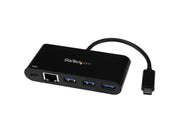 StarTech.com US1GC303APD USB-C to Ethernet Adapter with 3-Port USB 3.0 Hub and Power Delivery