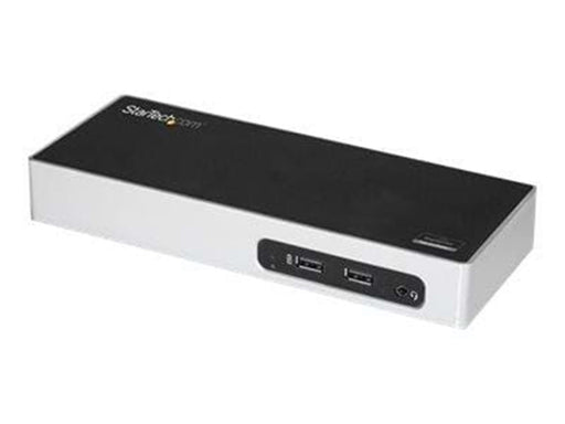StarTech.com USB 3.0 Dual Monitor Docking Station - HDMI and DVI / VGA - dockingstation