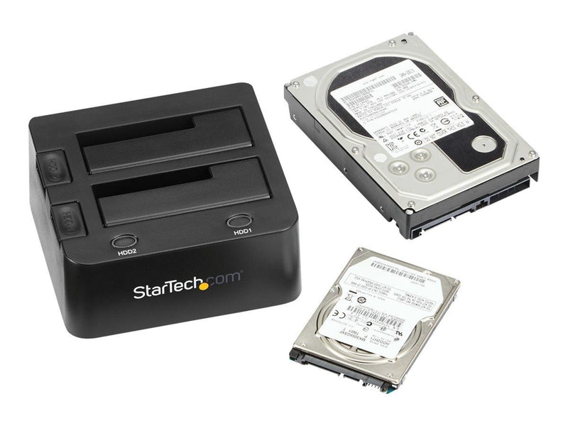 StarTech.com USB 3.0 Dual SSD/HDD Dock w/ UASP für 2.5/3.5in