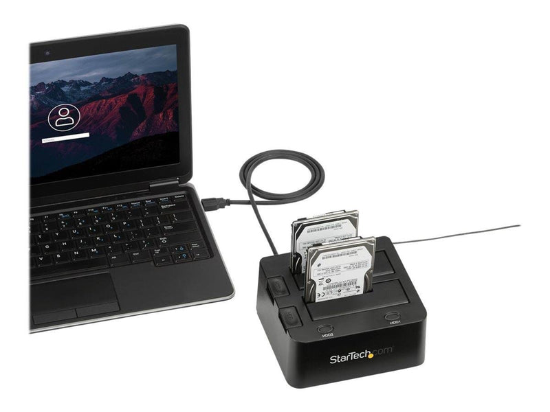 StarTech.com USB 3.0 Dual SSD/HDD Dock w/ UASP für 2.5/3.5in