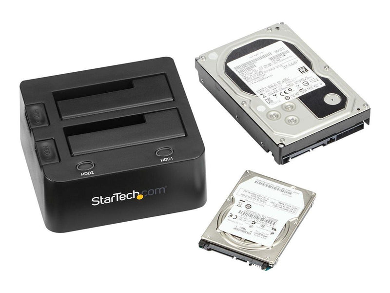 StarTech.com USB 3.0 Dual SSD/HDD Dock w/ UASP für 2.5/3.5in