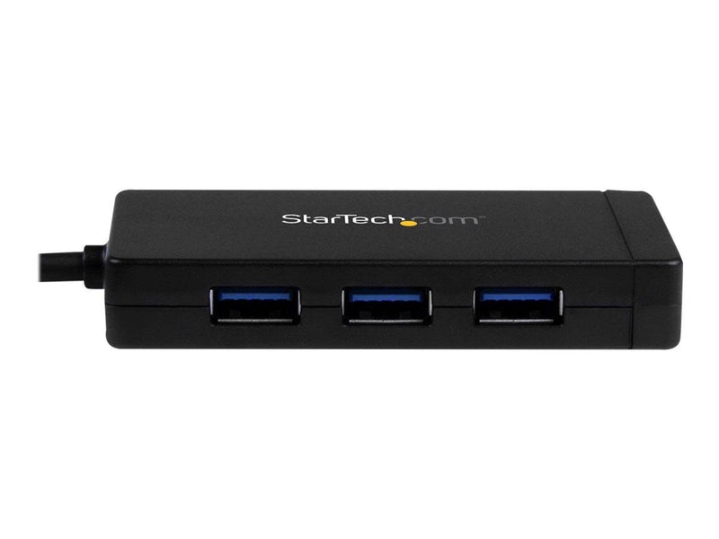 StarTech.com USB 3.0 Hub 3-port with USB-C and GbE USB-Hubs - 3 - Schwarz