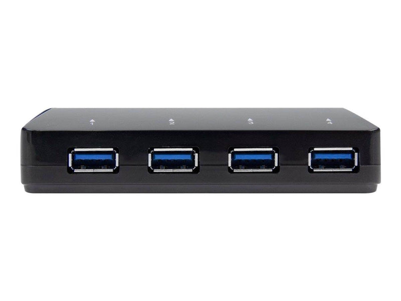StarTech.com USB 3.0 Hub 4-Port plus Dedicated Charging Port USB-Hubs - USB 3.2 - 4 - Schwarz