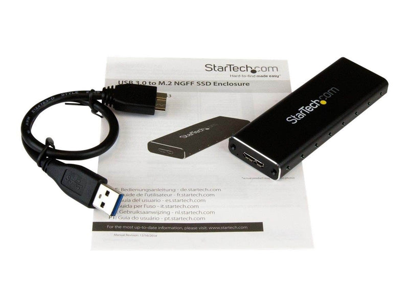 StarTech.com USB 3.0 zu M.2 SATA External SSD Enclosure mit UASP