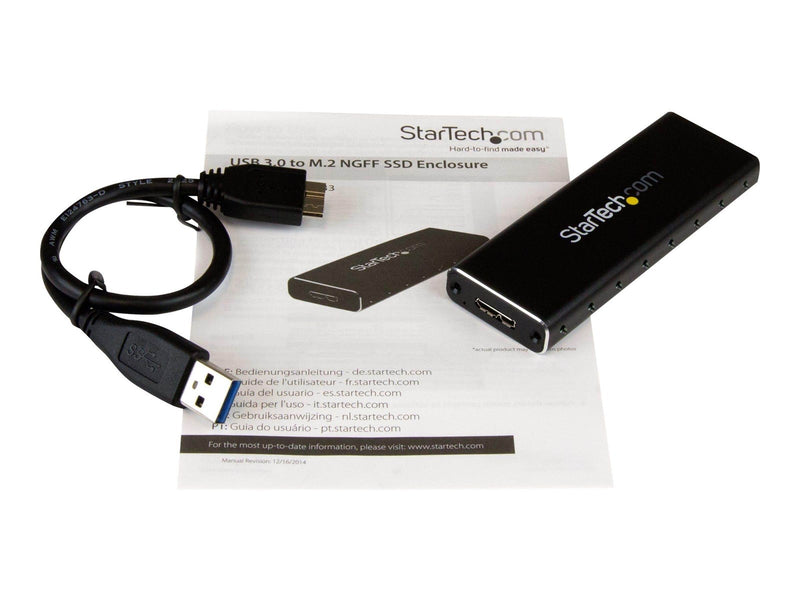 StarTech.com USB 3.0 zu M.2 SATA External SSD Enclosure mit UASP