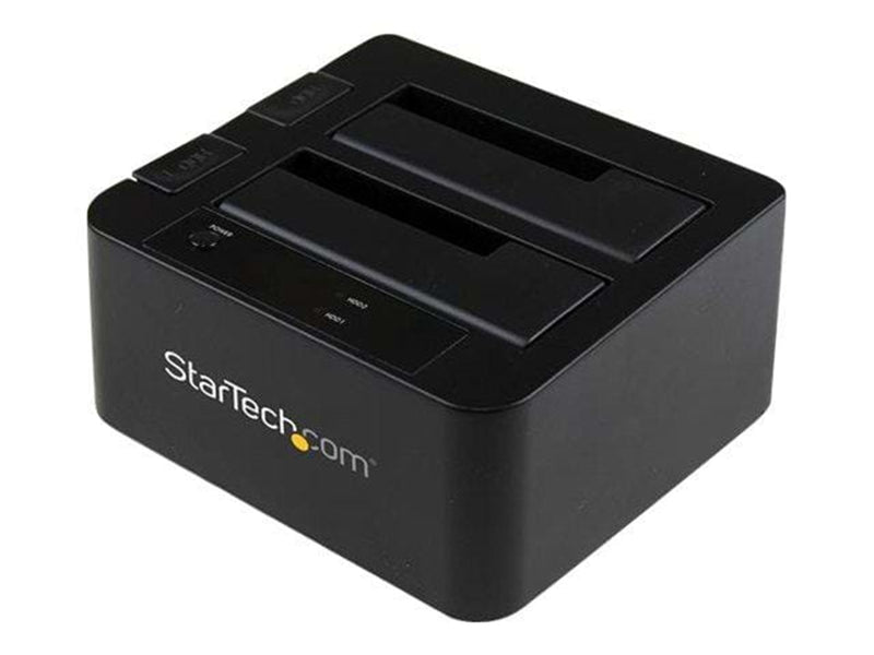 StarTech.com USB 3.0/eSATA Dual 2.5/3.5" SATA hart Drive Dock w/ UASP