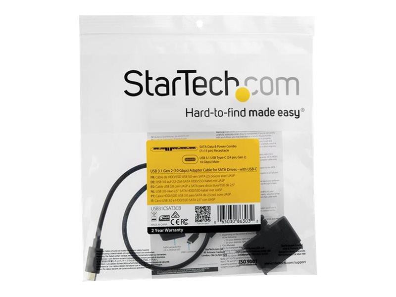 StarTech.com USB 3.1 Gen 2 Adapter Cable for 2.5" SATA Drives
