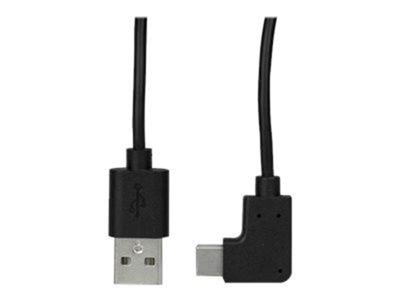 StarTech.com USB-A to USB-C Cable - Right-Angle - M/M - 1 m (3 ft.) - USB 2.0 - USB cable - 1 m