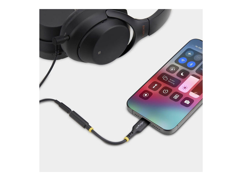 StarTech.com USB-C Audio Adapter to 3.5mm TRRS Jack Headphone Aux Dongle - USB-C to headphone jack adapter - 12.7 cm