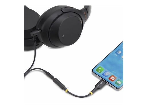 StarTech.com USB-C Audio Adapter to 3.5mm TRRS Jack Headphone Aux Dongle - USB-C to headphone jack adapter - 12.7 cm