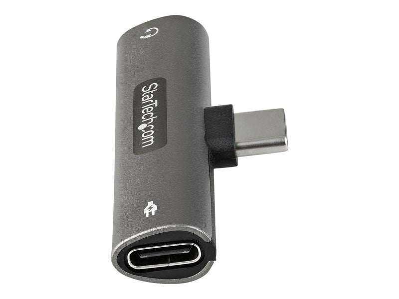 StarTech.com USB C Audio & Charge Adapter - 3.5mm TRRS - 60W PD