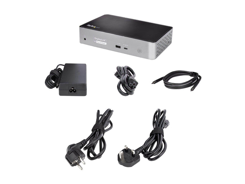 StarTech.com USB-C Dock - Thunderbolt 3 - 4× DP - 4× HDMI