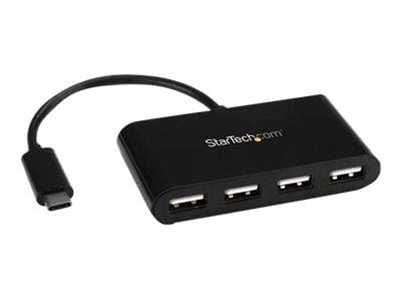 StarTech.com USB-C Hub 4-Port USB-Hubs - USB 2.0 - 4 - Schwarz