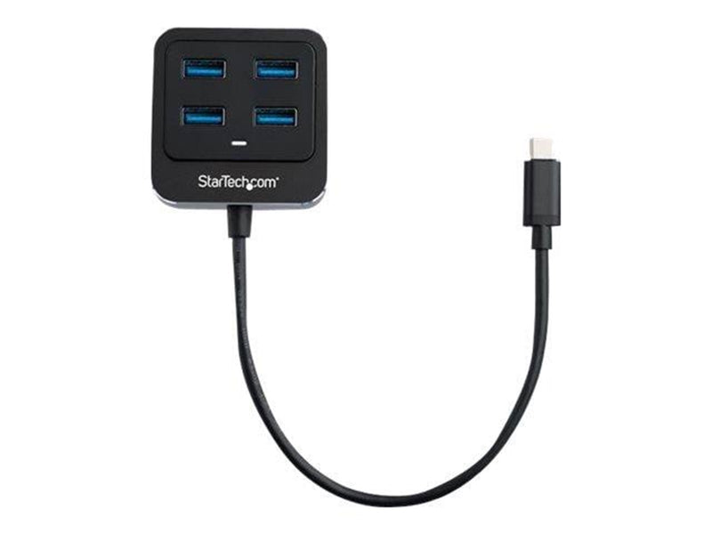StarTech.com USB-C Hub 4-Port USB-Hubs - USB 3.2 - 4 - Schwarz