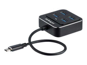 StarTech.com USB-C Hub 4-Port USB-Hubs - USB 3.2 - 4 - Schwarz