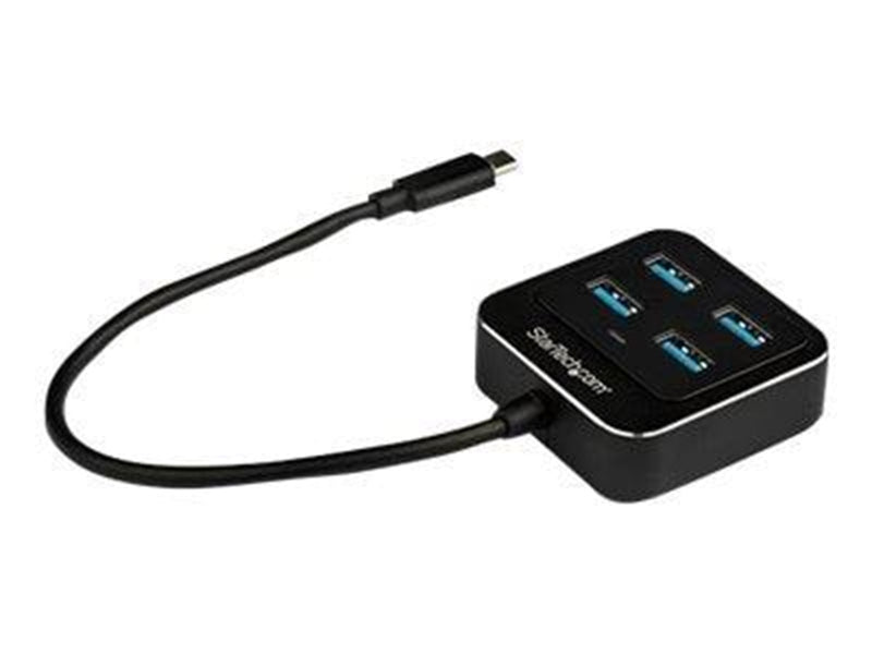 StarTech.com USB-C Hub 4-Port USB-Hubs - USB 3.2 - 4 - Schwarz