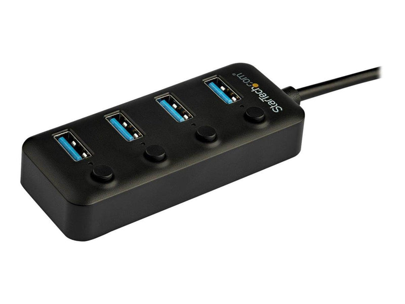 StarTech.com USB-C Hub 4-port USB-Hubs - USB 3.2 - 4 - Schwarz