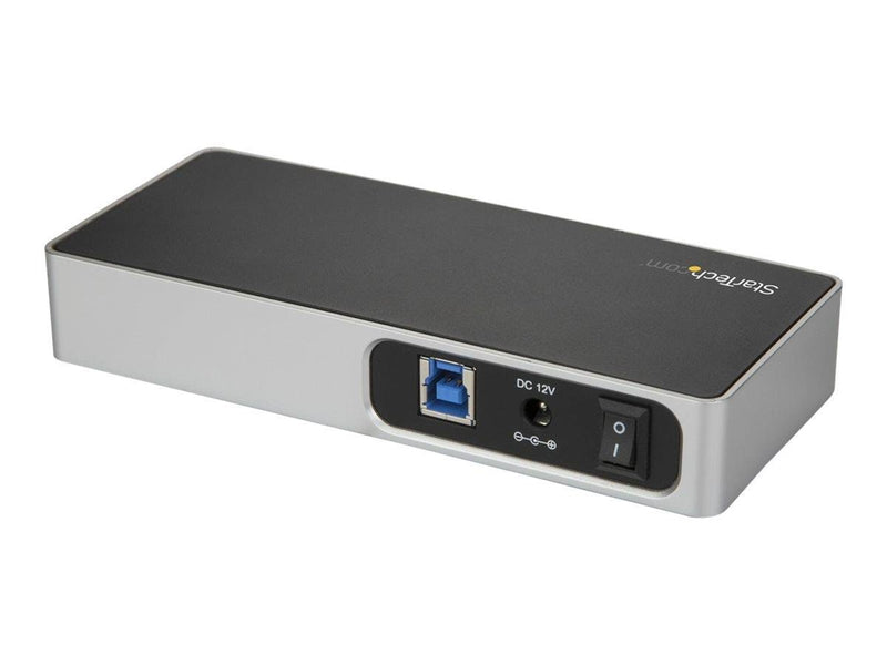 StarTech.com USB C Hub 7 Port USB-Hubs - 7 - silber