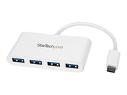 StarTech.com USB-C Hub USB-Hubs - USB 3.2 - 4 - Weiß